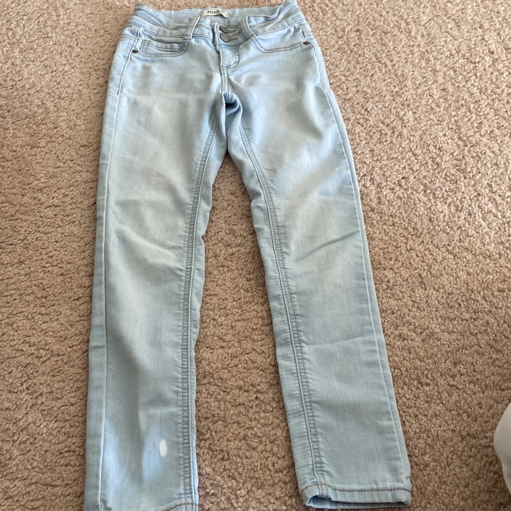Light blue jeggings